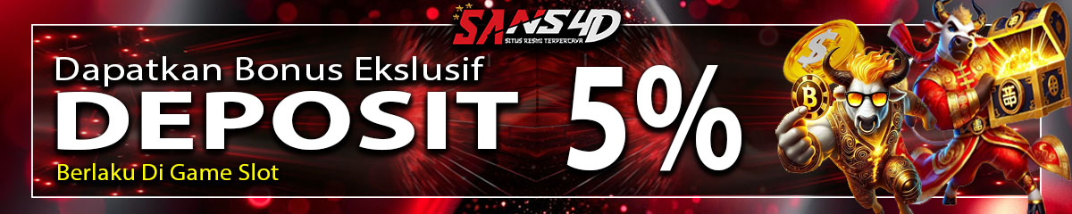 Bonus Deposit 5%